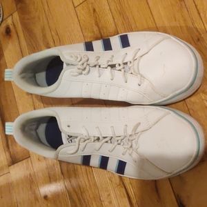 Adidas white sneakers